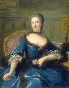 unknow artist Portrait de Emilie Le Tonnelier de Breteuil, marquise du Chatelet oil painting reproduction